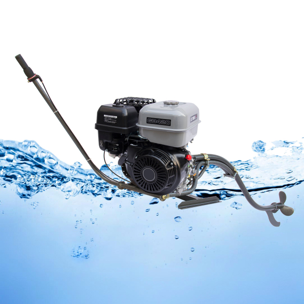 Gasoline Boat Engine Motor 4 Stroke 15HP Inflatable Fishing Boat Gas Engine Motor 196CC Single Cylinder